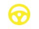 steering wheel icon